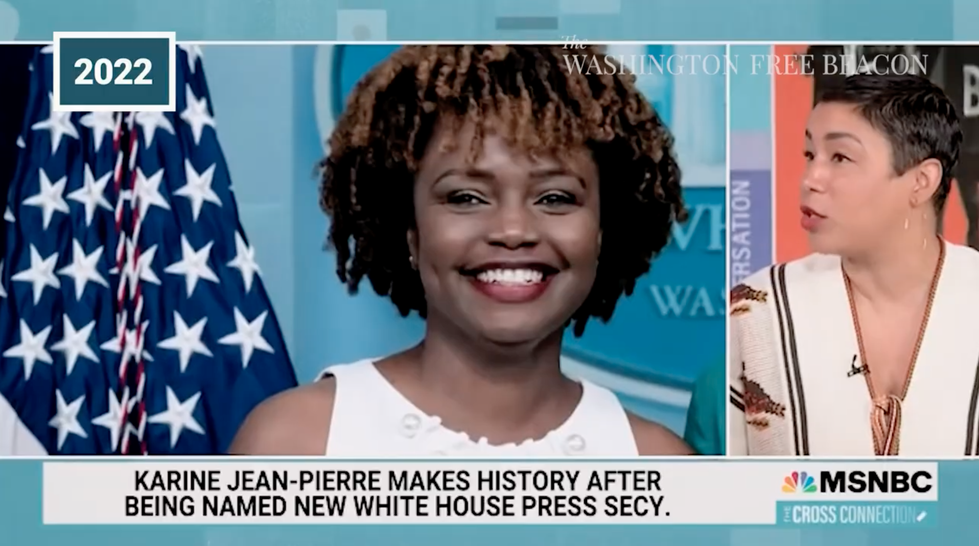‘Groundbreaker’ or ‘Kinda Dumb’? Liberals Spent Years Defending Karine Jean-Pierre Before Trashing Her White House Performance
